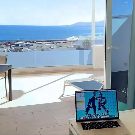 Arthouse Sea View - Acquamarina E Zaffiro بويرتو ذيل كارمين